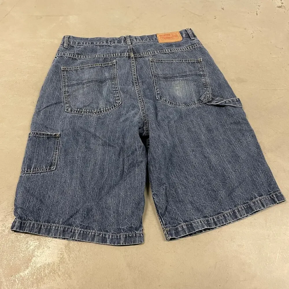 Baggy Y2K ecko unltd jean shorts 36